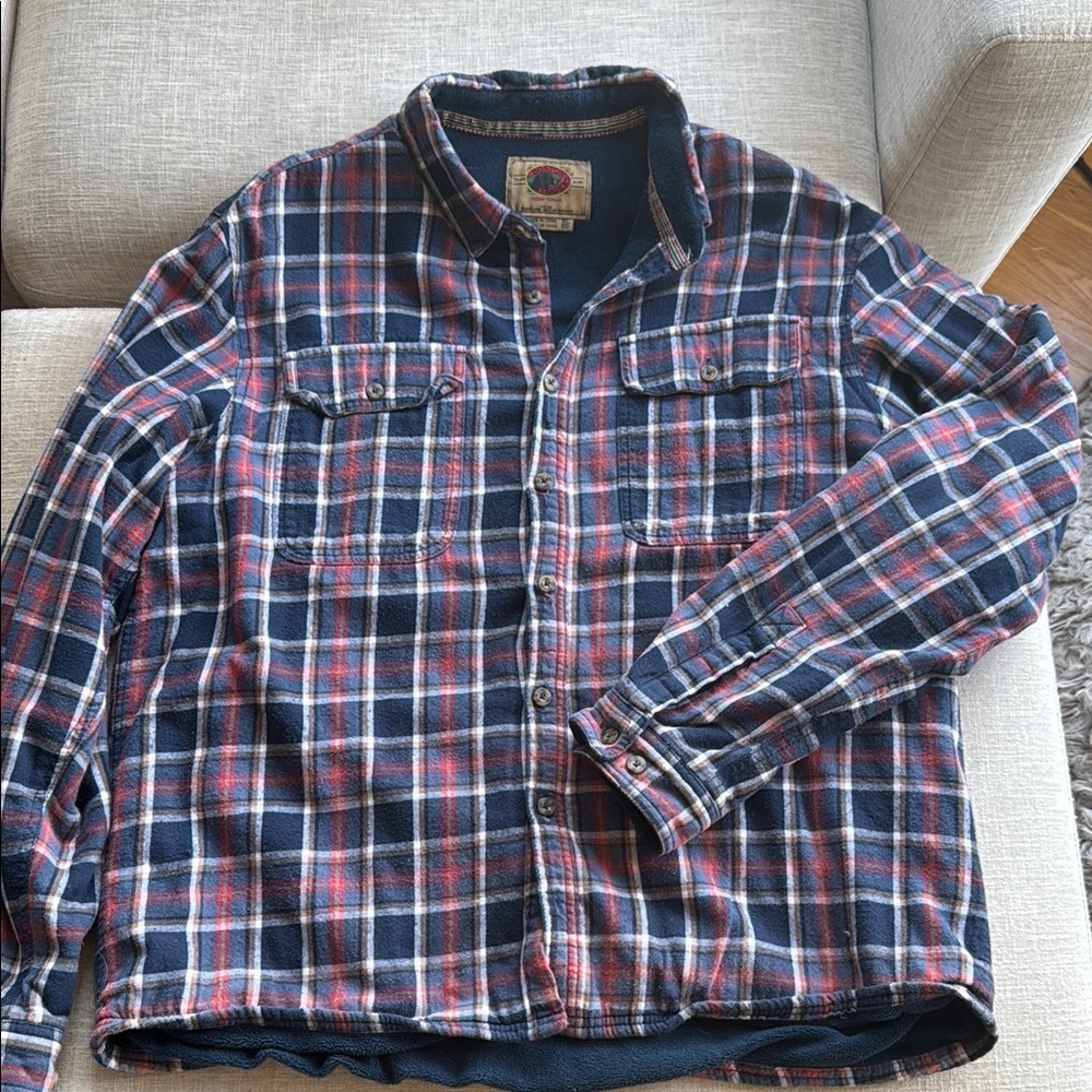 Boston Trader’s Men’s Fleece Flannel